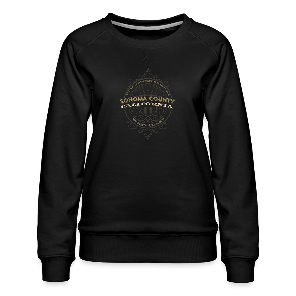 WINE COUNTRY ORIGINAL Women’s Sweatshirt - black