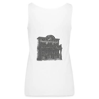 Glen Ellen Vintage Emblem Women’s Premium Tank Top - white