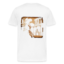 GLEN ELLEN OUTLAW SILHOUETTE Men's T-Shirt - white