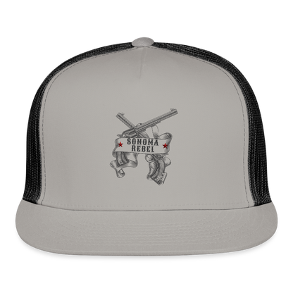 SONOMA REBEL Trucker Hat - gray/black
