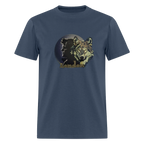 Jack London Moon  Men's T-Shirt -  blue dusk