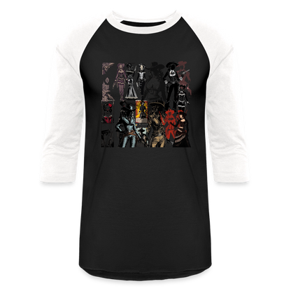 Baseball T-Shirt - black/white