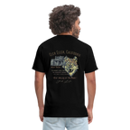 Jack London Moon  Men's T-Shirt - black