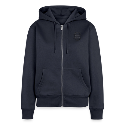 Sonoma County Emblem Women's Full Zip Hoodie - navy