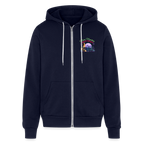 MOON MOUNTAIN CABERNET PINUP Unisex Full Zip Hoodie - Hoodies from Spreadconnect