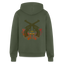 Vintage Outlaw Unisex Full Zip Hoodie - military green