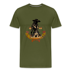 Vintage Outlaw Men's Premium T-Shirt - olive green