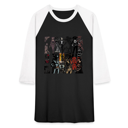 Baseball T-Shirt - black/white