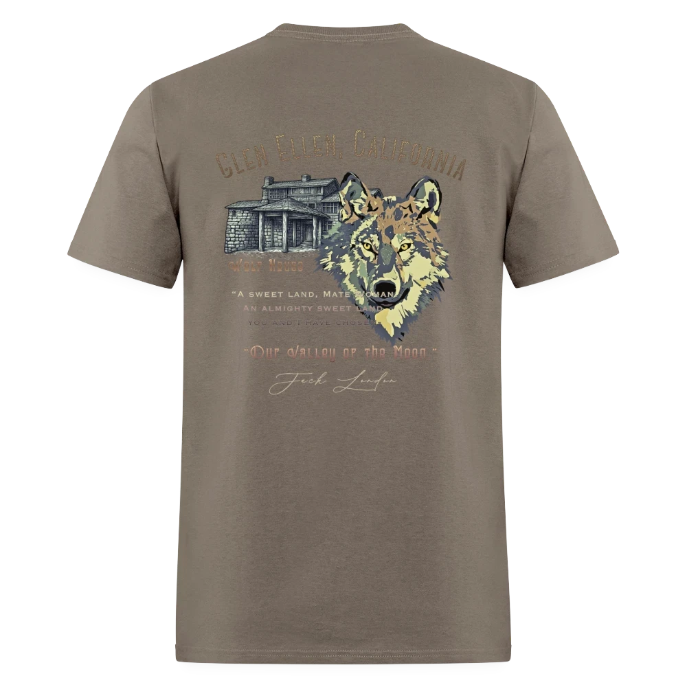 Jack London Moon  Men's T-Shirt - safari