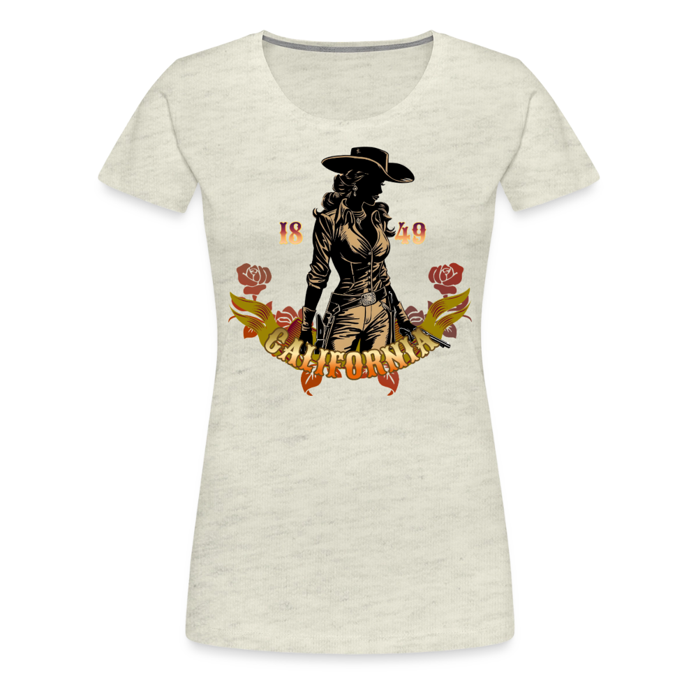 Women’s Premium T-Shirt - heather oatmeal