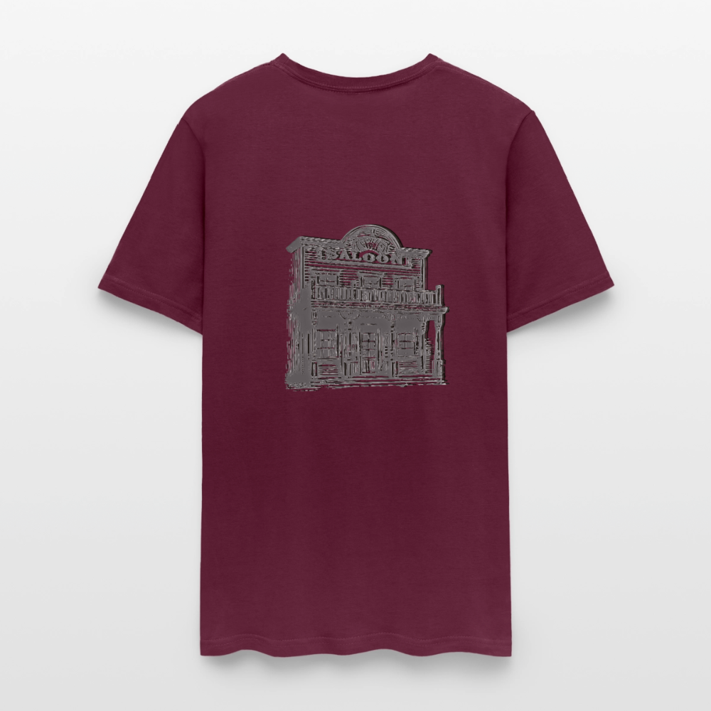 Glen Ellen Vintage Emblem Men's T-Shirt - burgundy