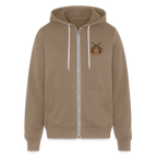 Vintage Outlaw Unisex Full Zip Hoodie - cinder