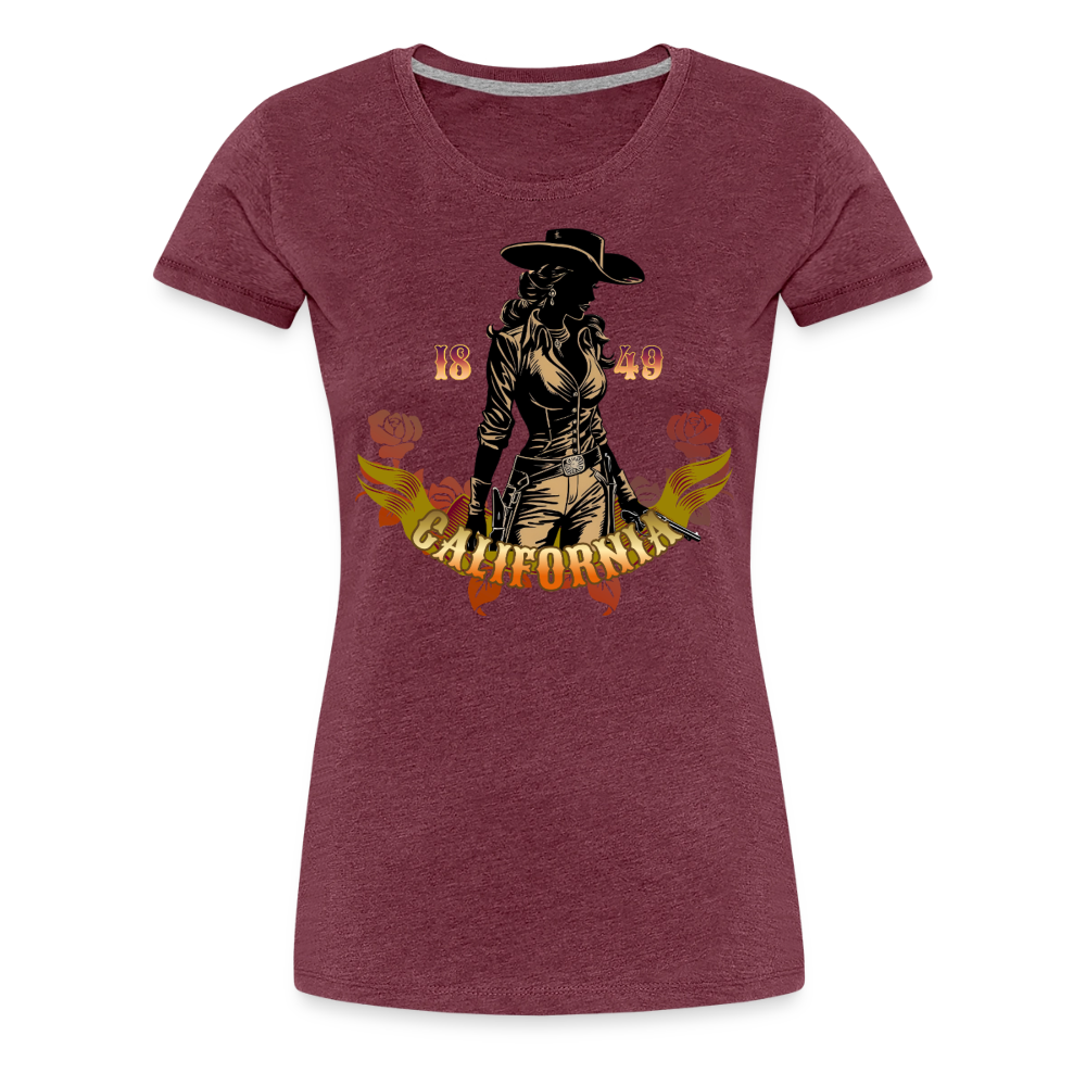 Women’s Premium T-Shirt - heather burgundy