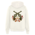 Vintage Outlaw Unisex Full Zip Hoodie - vintage white