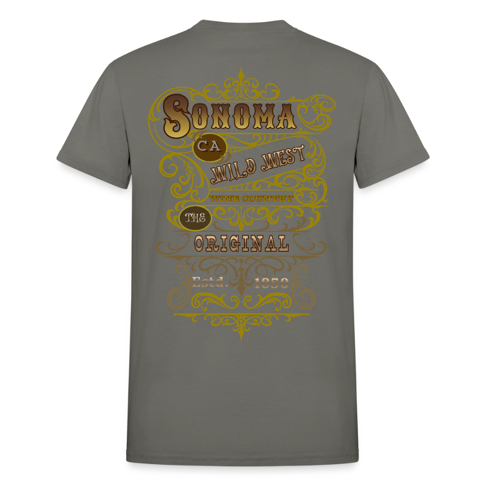 Sonoma Wild West Men's T-Shirt - charcoal