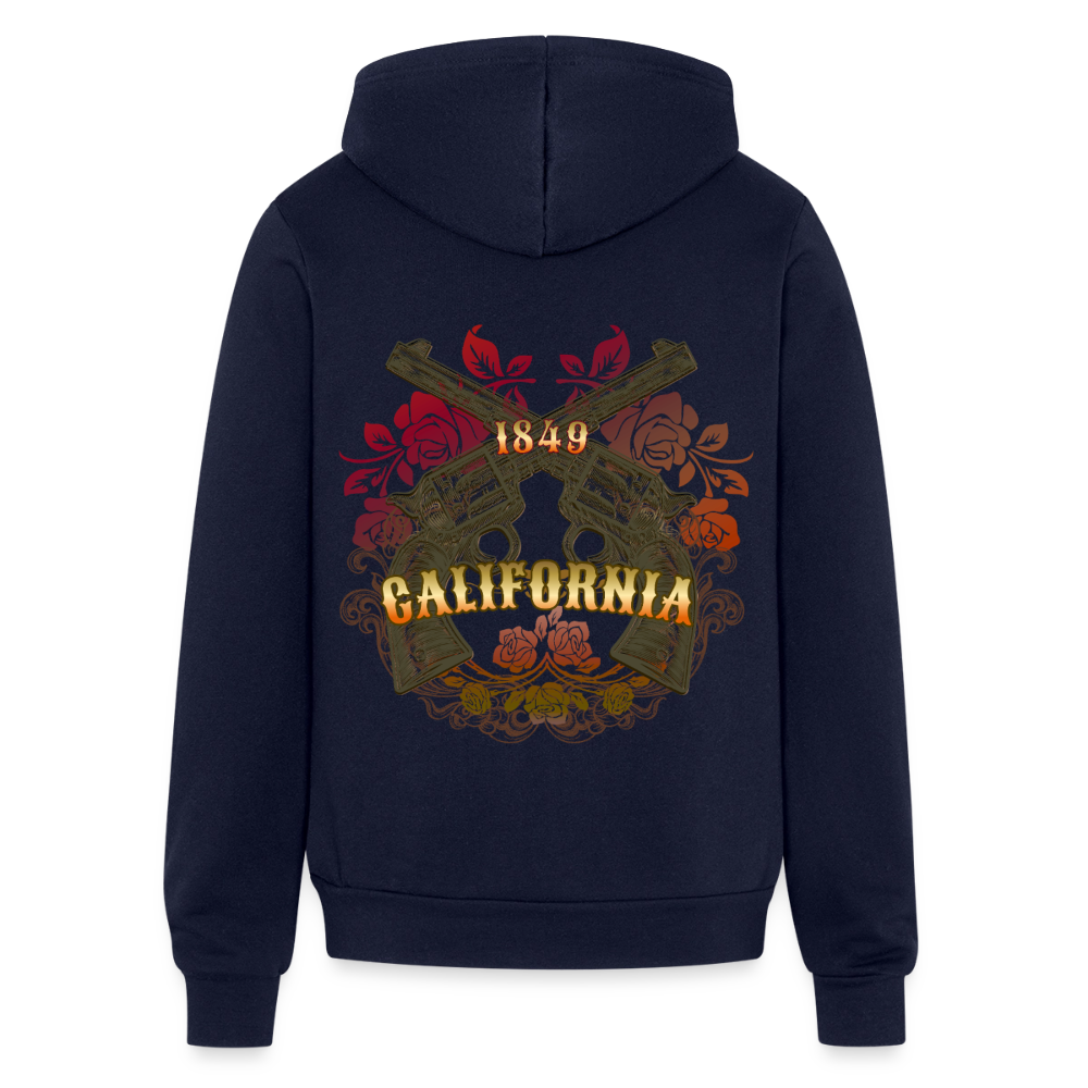 California Outlaw Full Zip Hoodie - navy