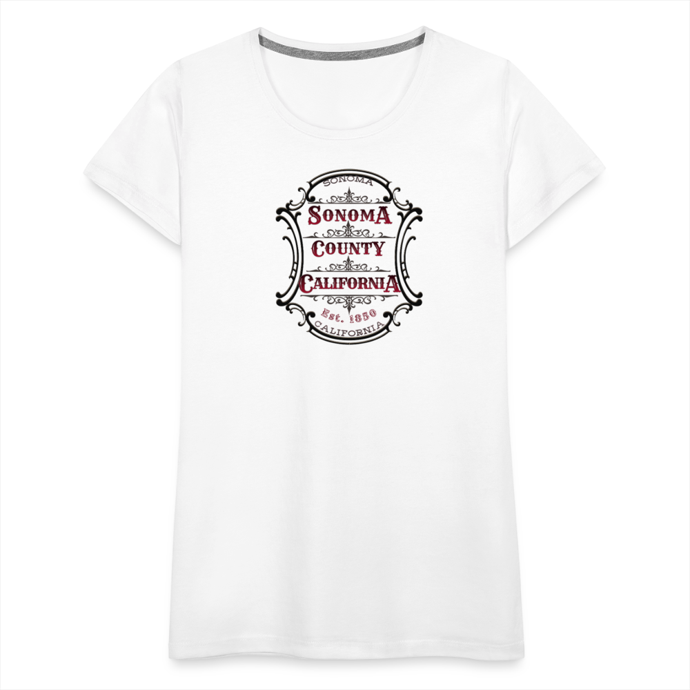 Sonoma County Emblem Women's T-Shirt - T-Shirts from Spreadconnect