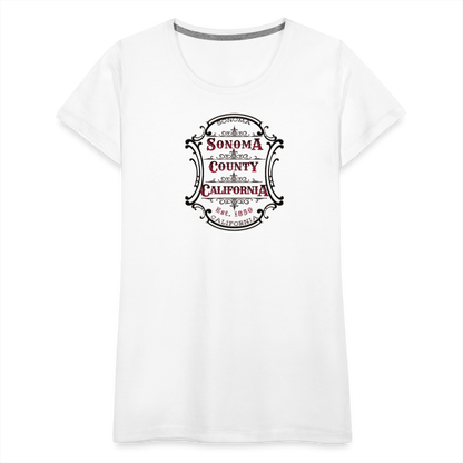 Sonoma County Emblem Women's T-Shirt - T-Shirts from Spreadconnect