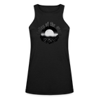 Valley of the "Misty" Moon Women's American Apparel Women’s Racerneck Tank - black
