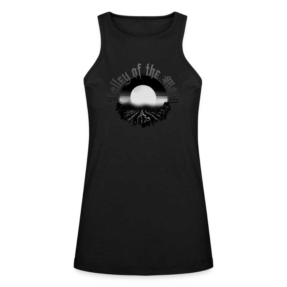 Valley of the "Misty" Moon Women's American Apparel Women’s Racerneck Tank - black