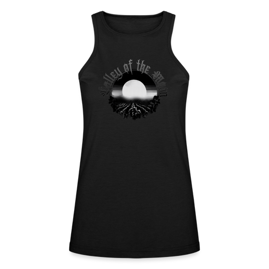 Valley of the "Misty" Moon Women's American Apparel Women’s Racerneck Tank - black