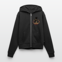 Vintage Outlaw Women's  Organic Zip Hoodie - black