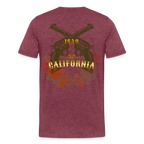 Vintage Outlaw Men's Premium T-Shirt - heather burgundy
