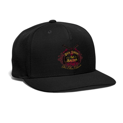 JACK LONDON SALOON OUTLAW Snapback Baseball Cap - black