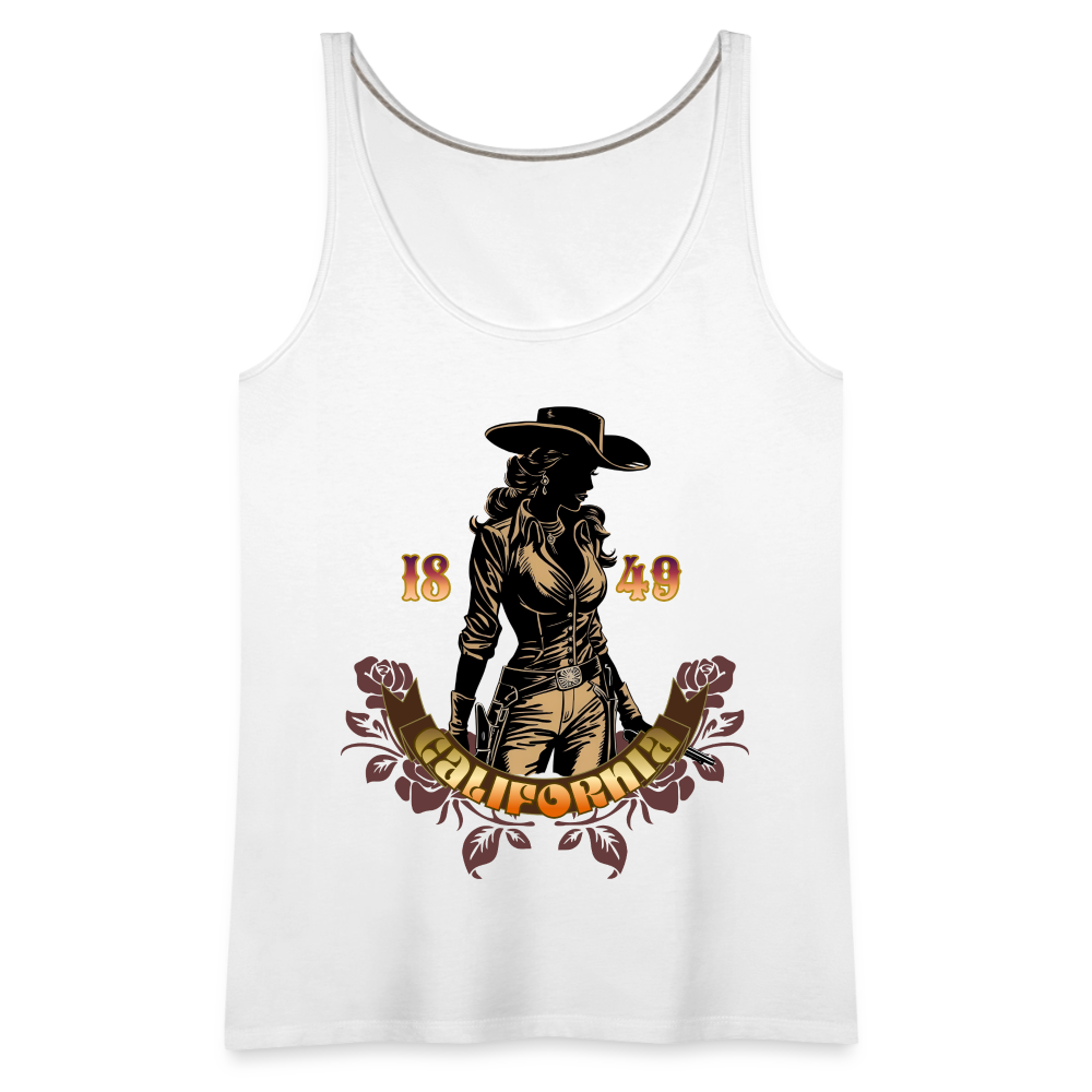 1849 Outlaw Women's  Tank Top - white