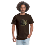Jack London Moon  Men's T-Shirt - brown
