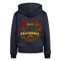 Vintage Outlaw Women's  Organic Zip Hoodie - navy