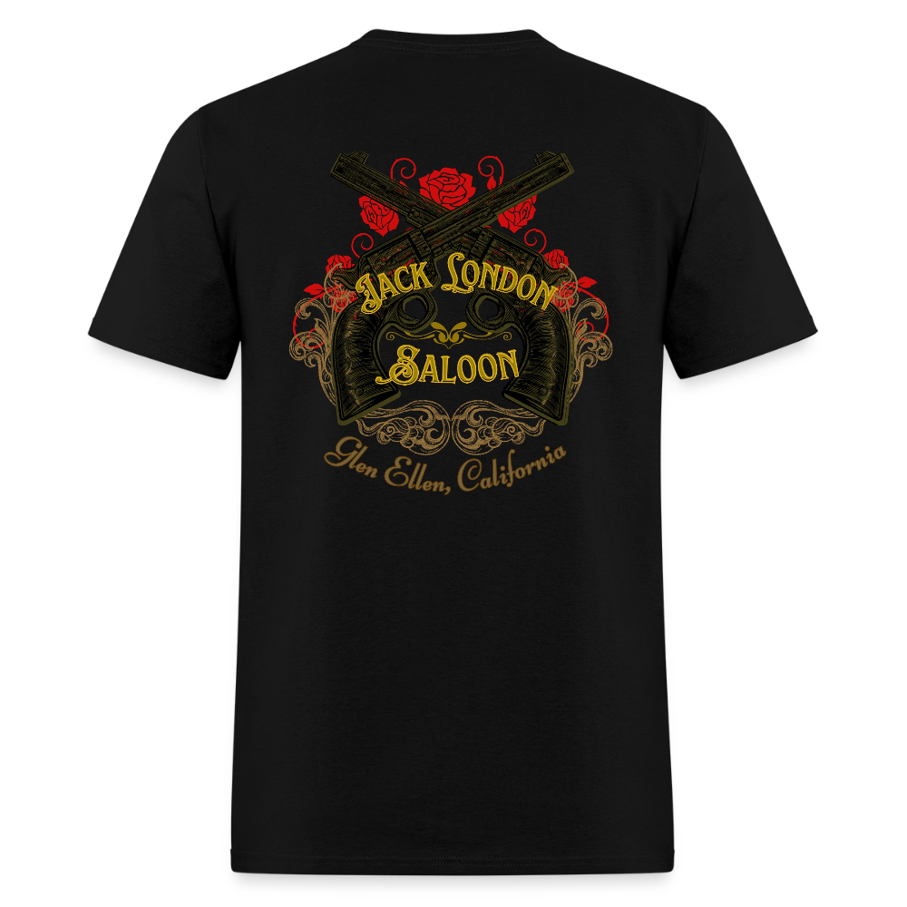 JACK LONDON SALOON OUTLAW Men's T-Shirt - black