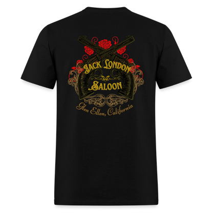 JACK LONDON SALOON OUTLAW Men's T-Shirt - black