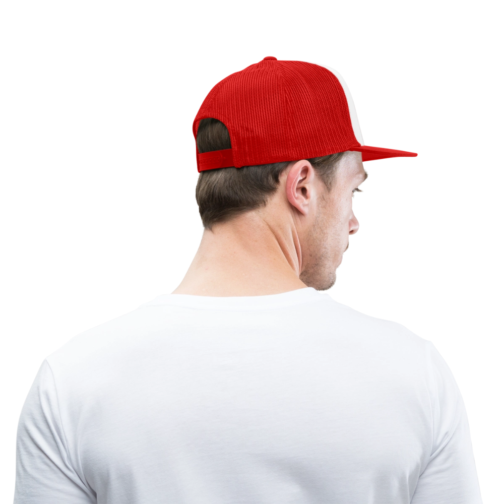 SONOMA REBEL Trucker Hat - white/red