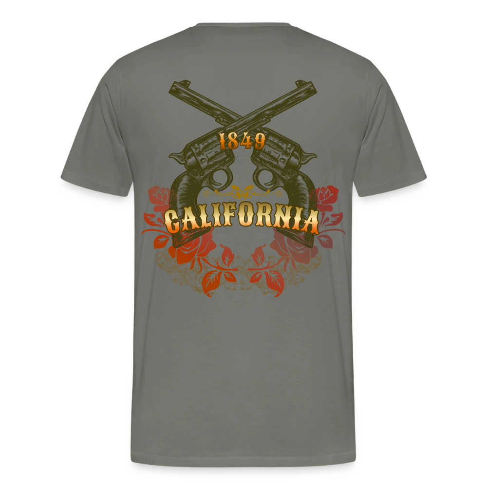 Vintage Outlaw Men's Premium T-Shirt - asphalt gray