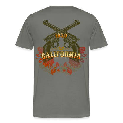 Vintage Outlaw Men's Premium T-Shirt - asphalt gray