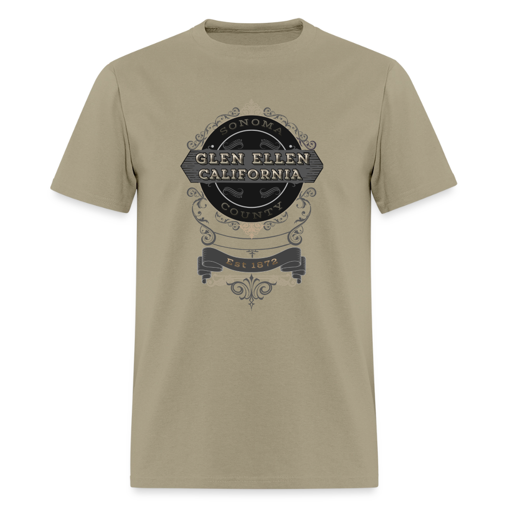 Glen Ellen Vintage Emblem Men's T-Shirt - khaki