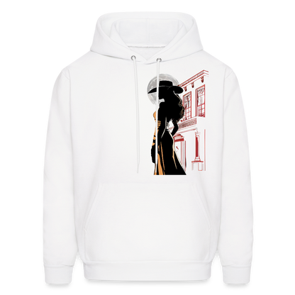 JACK LONDON SALOON "OUTLAW" Men's Hoodie - white