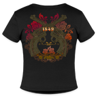 California Cowgirl Fitted Cotton/Poly T-Shirt - black