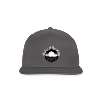 Valley of the Moon Gothic Snapback Baseball Cap - dark grey