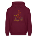 California Cowgirl Men’s Hoodie - burgundy