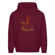 California Cowgirl Men’s Hoodie - burgundy