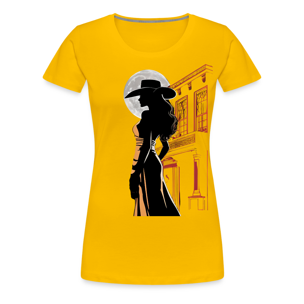 JACK LONDON SALOON "OUTLAW" Women’s  T-Shirt - sun yellow