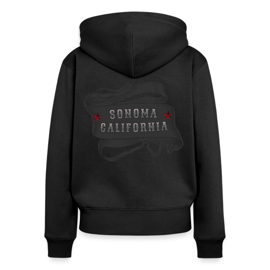 Sonoma Bear Women's Premium Organic Zip Hoodie - from Spreadconnect