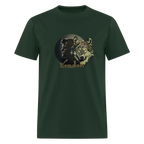 Jack London Moon  Men's T-Shirt - forest green