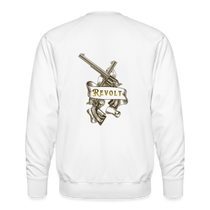 Revolt Men’s Premium Sweatshirt - white