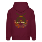 Vintage Outlaw Men's Hoodie - burgundy