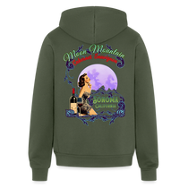 MOON MOUNTAIN CABERNET PINUP Unisex Full Zip Hoodie - Hoodies from Spreadconnect