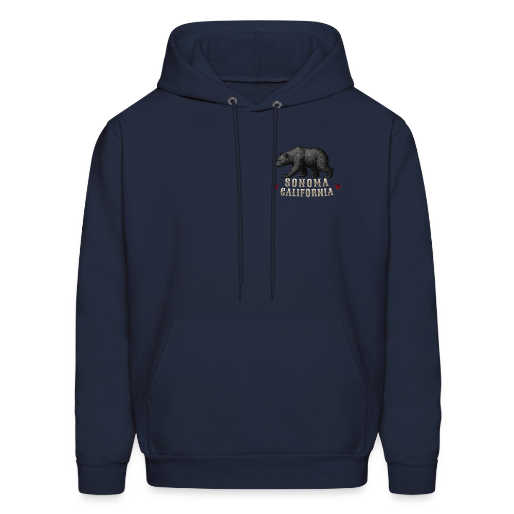 SONOMA BEAR REVOLT Men's Hoodie - Hoodies from Spreadconnect