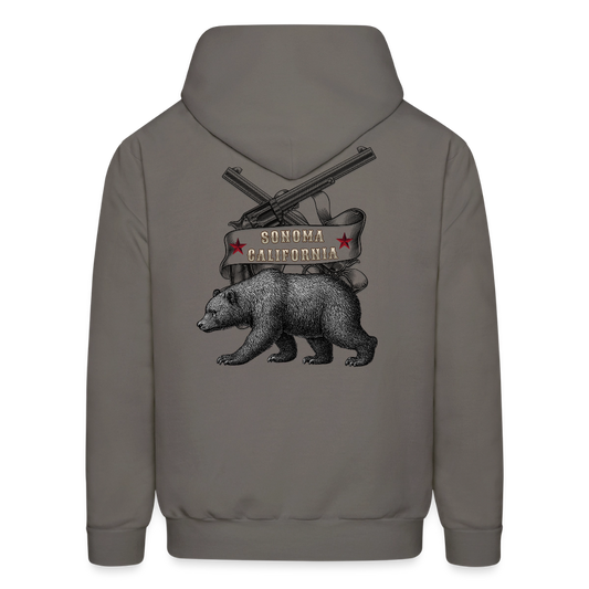 SONOMA BEAR REVOLT Men's Hoodie - Hoodies from Spreadconnect